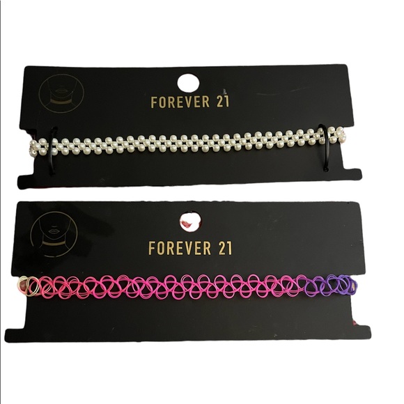 Forever 21 Chokers (Set of 2) - Picture 1 of 4